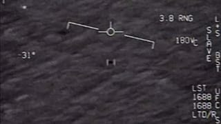 ABD'li pilotlar tarafından kaydedilen UFO görüntüsü (arşiv)