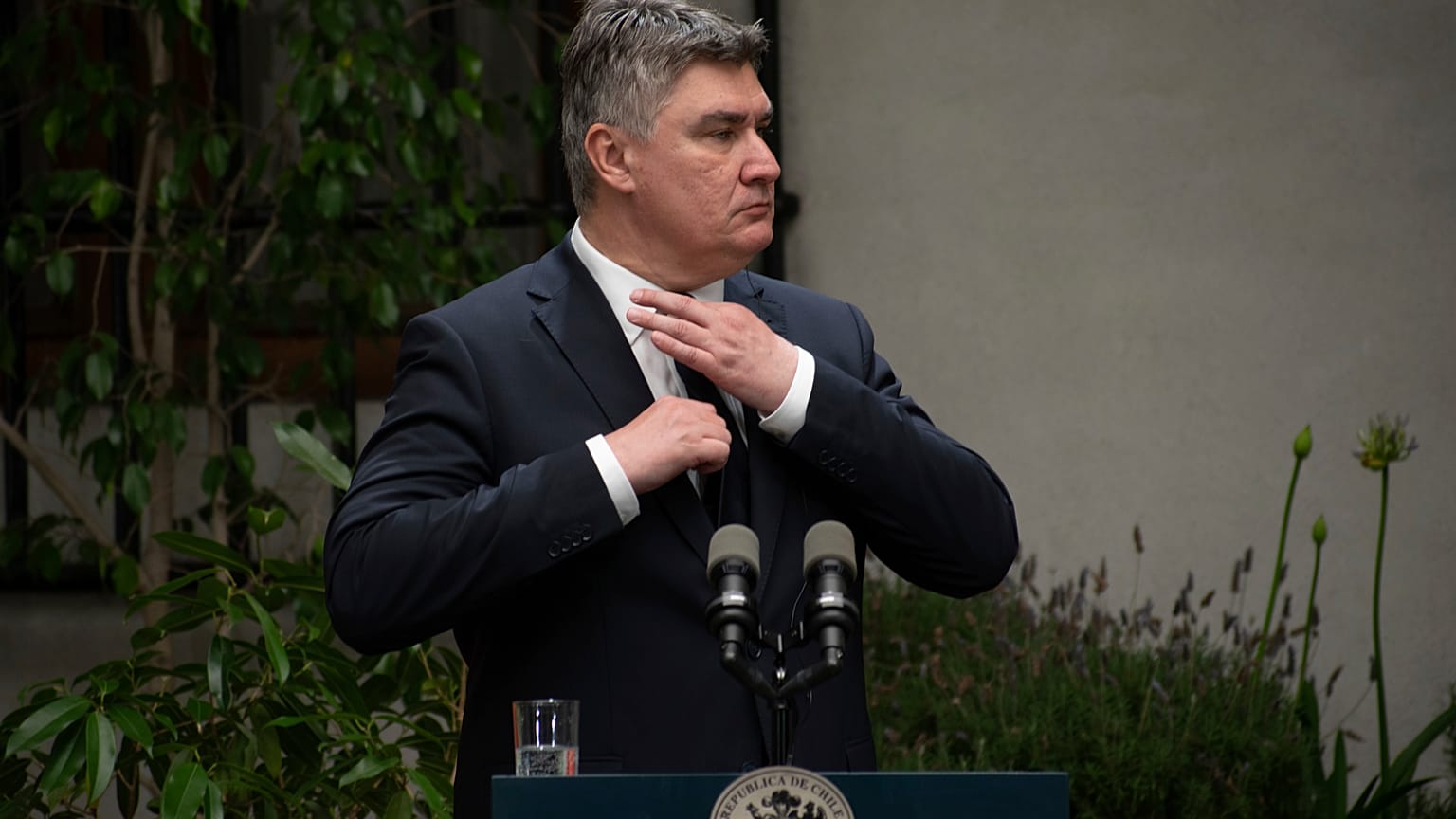 Der kroatische Präsident Zoran Milanović