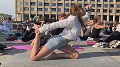 "Bieryoga" in Kopenhagen
