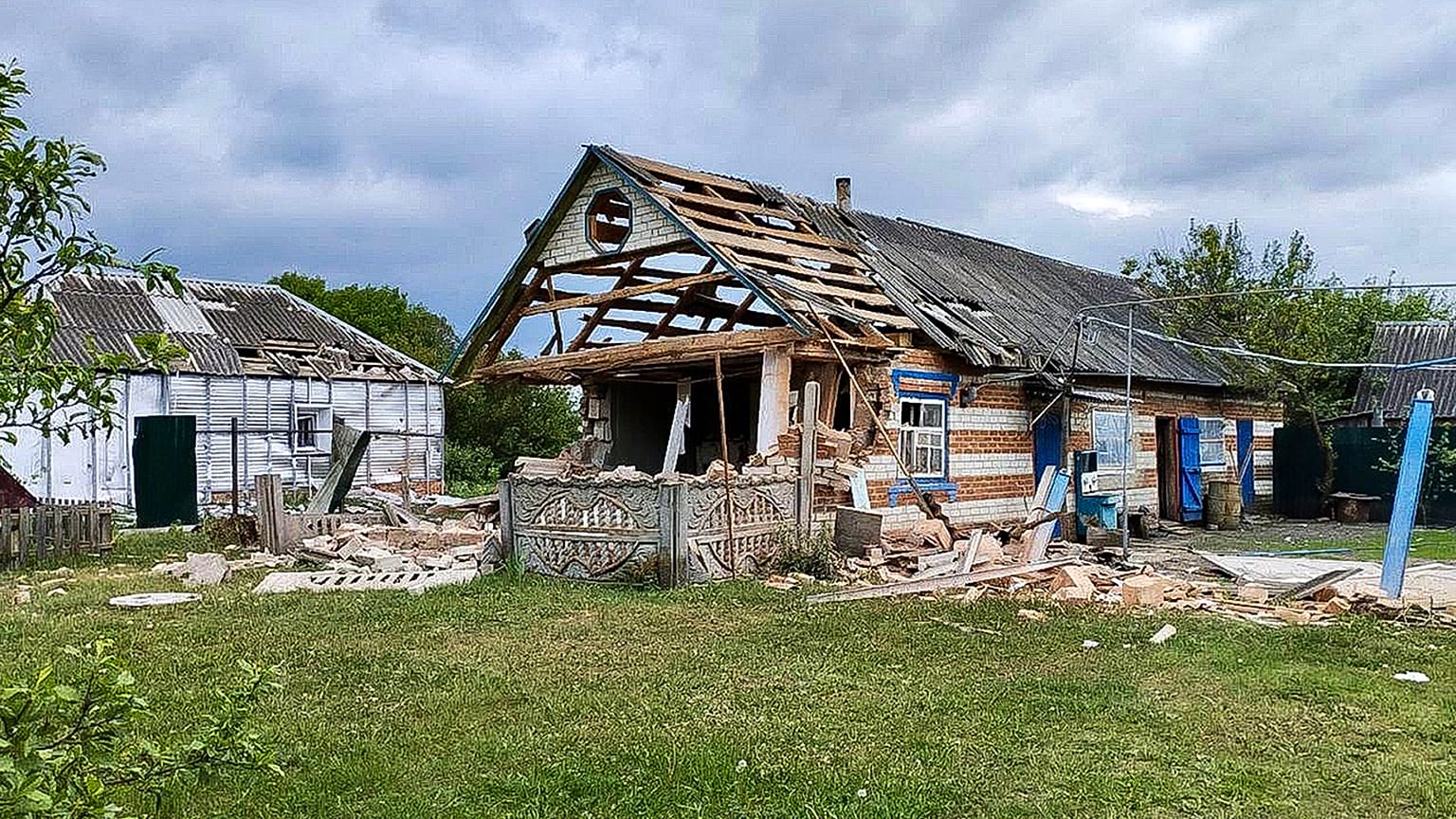 Foto tomada en Bélgorod el 23 de mayo de 2023. 
