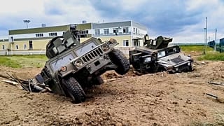 Image tirée d'une vidéo publiée par le service de presse du ministère russe de la Défense après des combats dans la région de Belgorod - 23.05.2023
