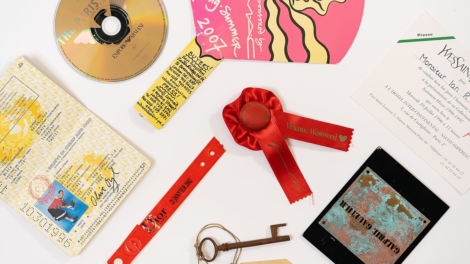 A selection of trinkets from the show 
