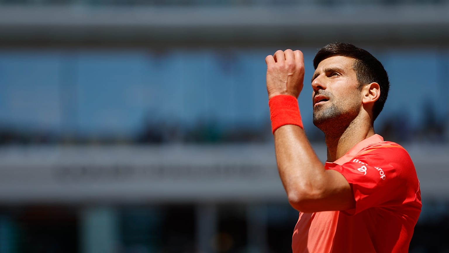 Novak Djoković beim Turnier in Paris.