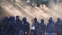 Proteste an TagX in Leipzig