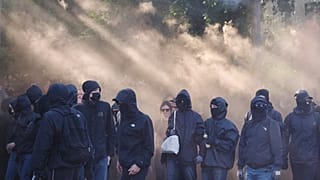 Proteste an TagX in Leipzig