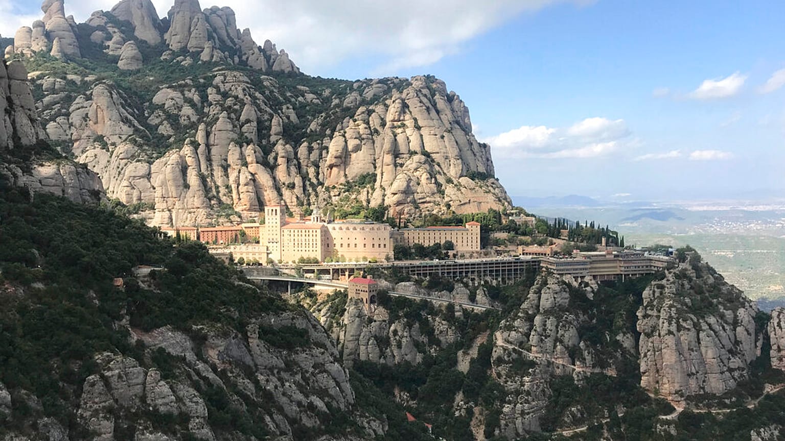 İspanya'da bir manastır 