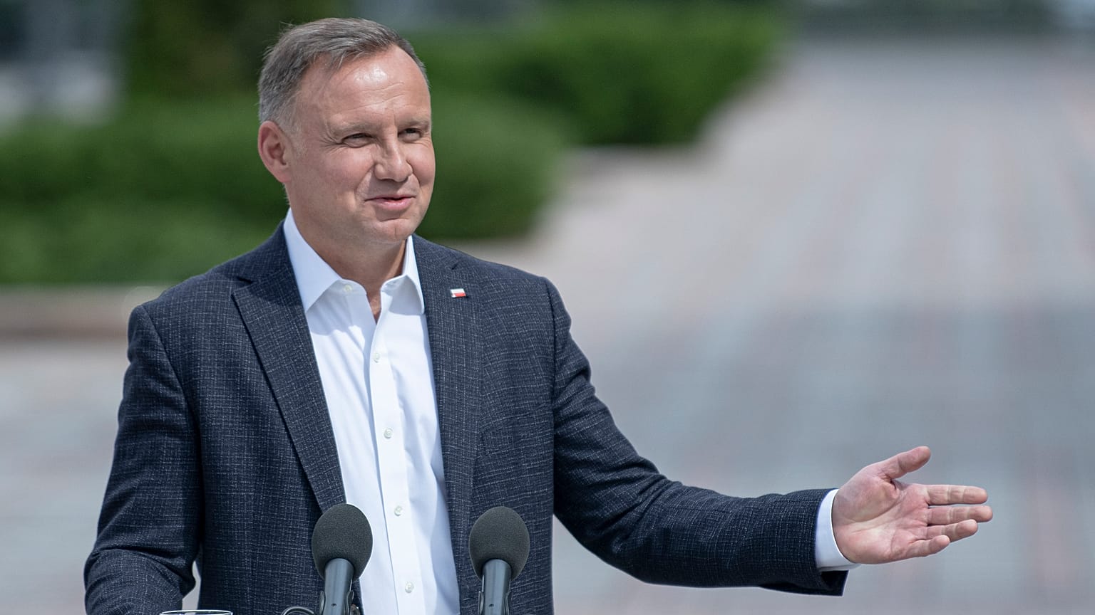 Der polnische Präsident Andrzej Duda