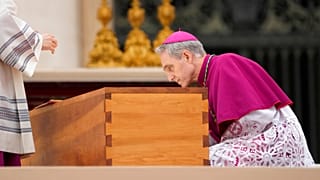 Georg Gänswein bei der Beerdigung von Ex-Papst Benedikt