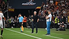 Ο Ζοζέ Μουρίνιο στον τελικό του Europa League