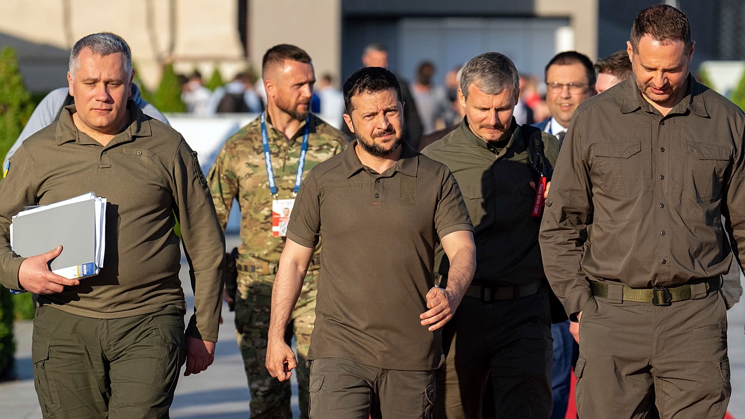 Ο πρόεδρος της Ουκρανίας Βολοντίμιρ Ζελένσκι