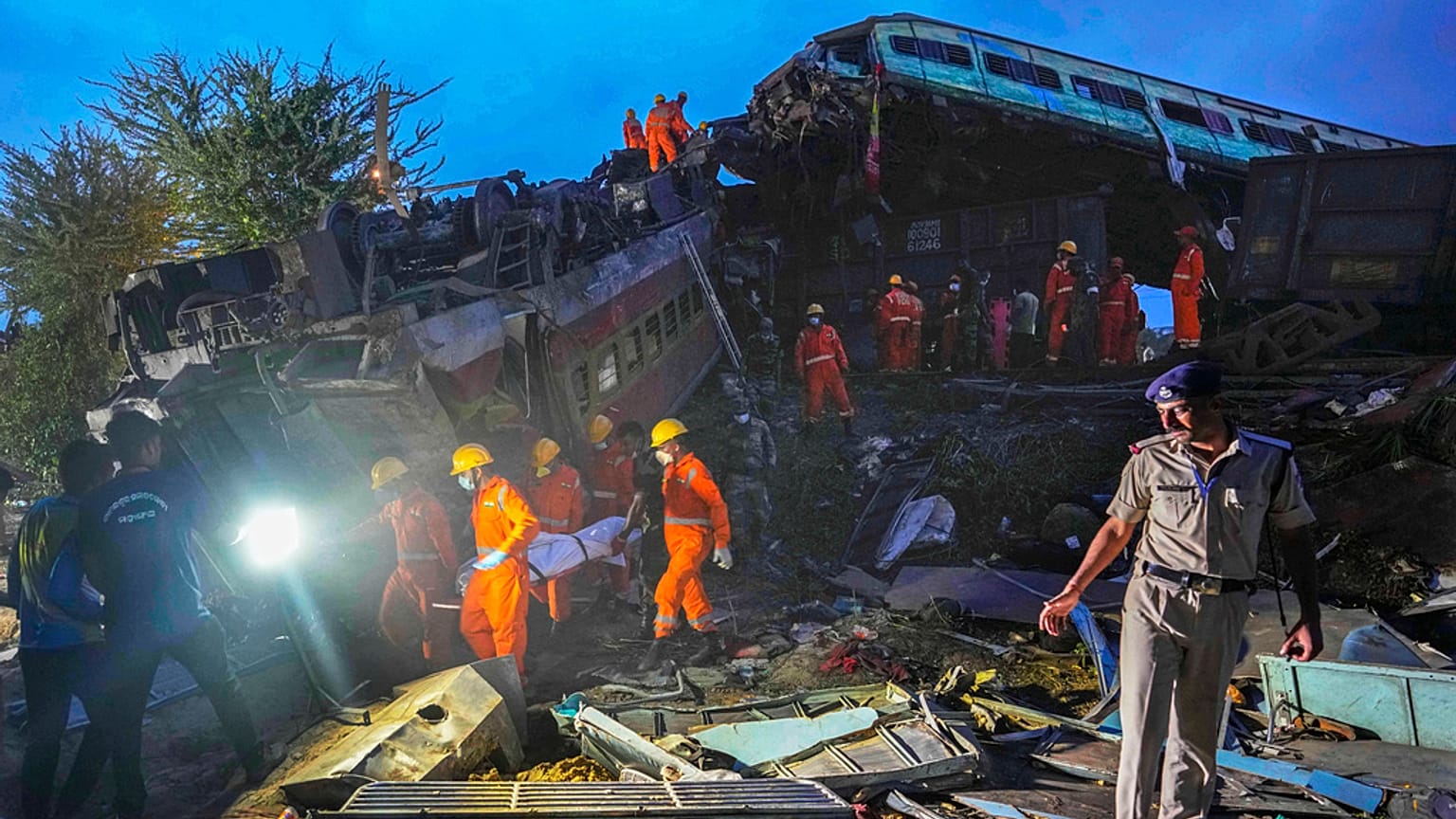 Drohnenaufnahmen zeigen das Ausmaß der Katastrophe