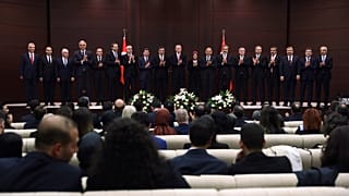 الرئيس التركي رجب طيب أردوغان يهرض حكومته الجديدة 03/06/2023