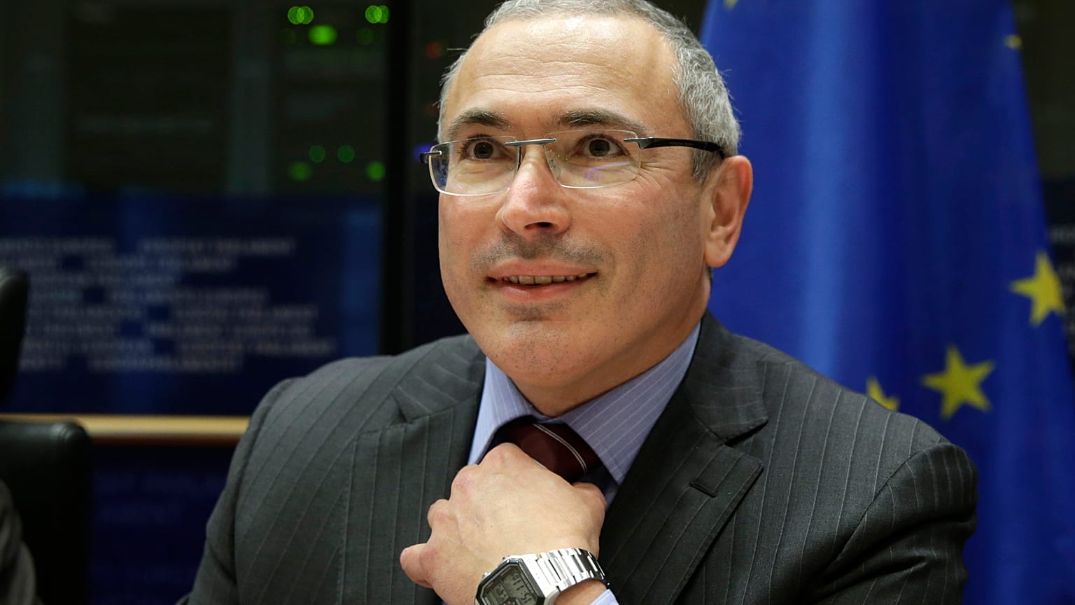L'opposant russe Mikhail Khodorkovsky