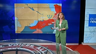 Sasha Vakulina presenta los mapas de la actualidad de la guerra en Ucrania