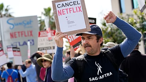 The screenwriters in the USA went for a strike because of the contract issue with Netflix and other producers.