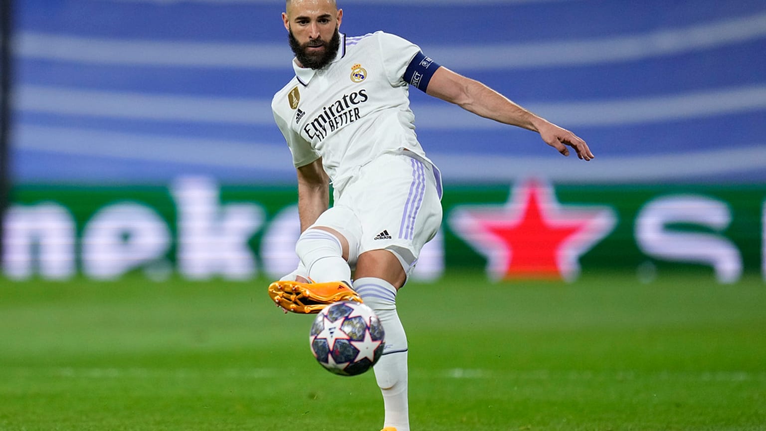 Karim Benzema, que abandona el Real Madrid, tras fichar por el club saudí Al-Ittihad