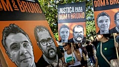 Gedenken an Bruno und Dom in Brasilien