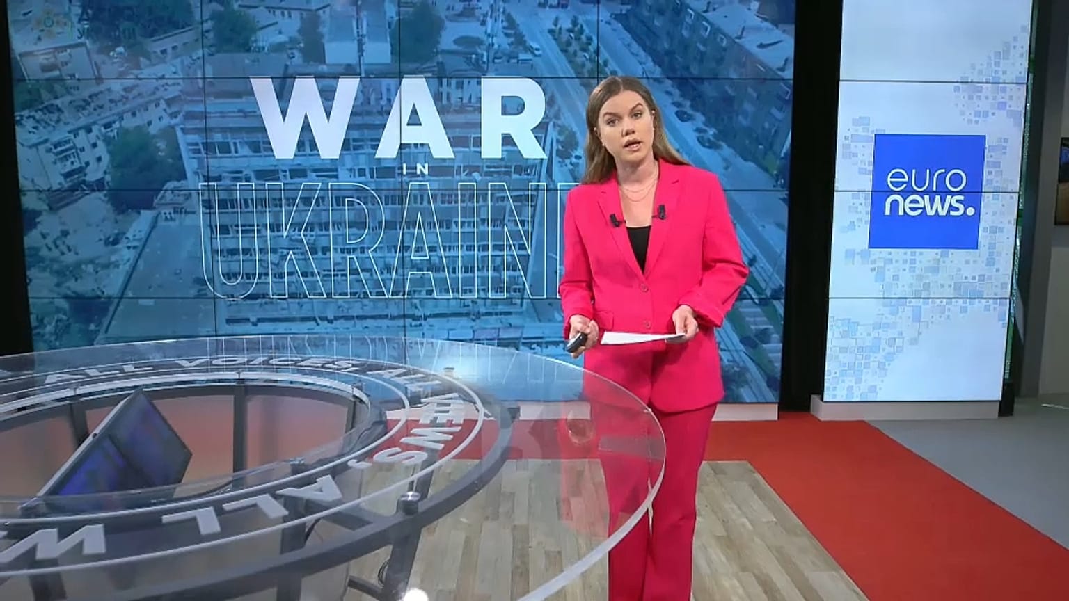 Euronews correspondent Sasha Vakulina