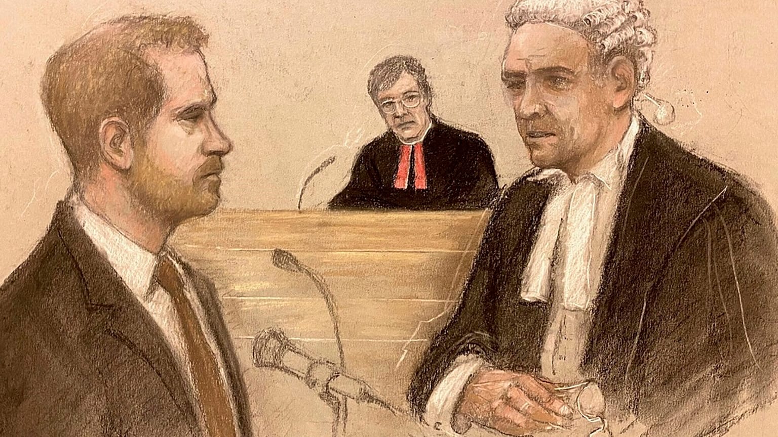 Prens Harry mahkemede Mirror gazete grubunun avukatı tarafından çapraz sorguya çekildi