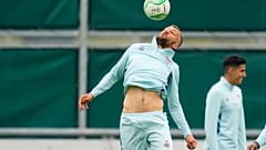 Игроки готовятся к финальному матчу Лиги конференций УЕФА
