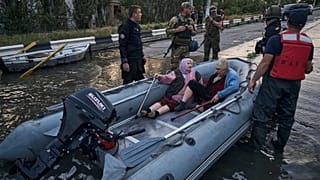 Эвакуация из зоны затопления