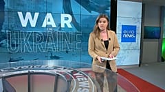 Sasha Vakulina apresenta o mapa de operações na guerra da Ucrânia