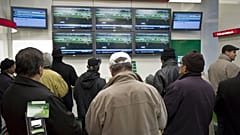 A sports betting shop in Lyon, France, in 2012. Since then, the gambling industry has grown its presence online.
