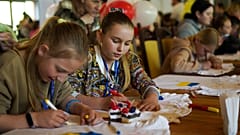 Des millions d'enfants ukrainiens ont vu leur vie fortement perturbée depuis l'invasion russe
