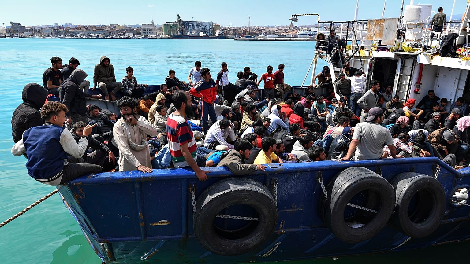 Last year the EU received 966,000 asylum requests, a rise of more than 50% compared to 2021.