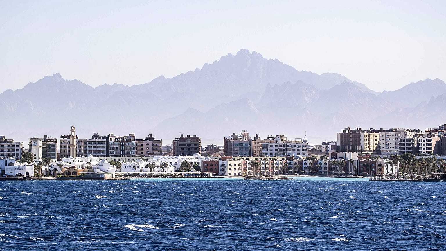 صورة لشاطئ مدينة الغردقة
