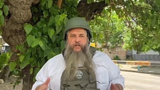 كبير حاخامات اليهود في أوكرانيا موشيه أزمان في خيرسون