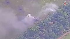 Combates en Zaporiyia. Imagen del Ministerio de Defensa de Rusia