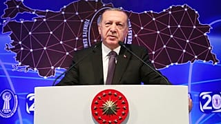 Ο Τούρκος πρόεδρος Ρετζέπ Ταγίπ Ερντογάν 