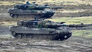 Leopard-2-Panzer im Einsatz