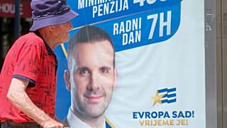 Az Európa Most választási plakátja