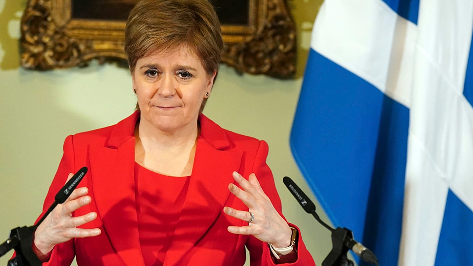 Imagen de archivo de Nicola Sturgeon, ex ministra principal de Escocia
