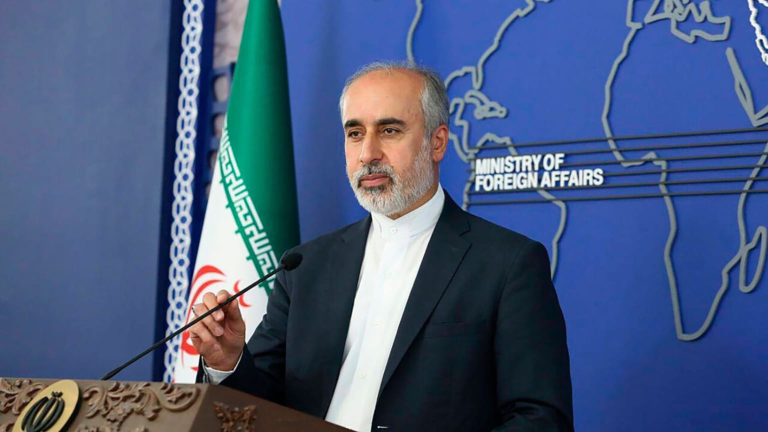 ناصر کنعانی، سخنگوی وزارت امور خارجه ایران
