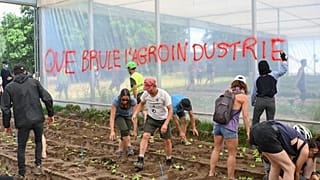 Action écologiste en Loire-Atlantique, le 11 juin 2023