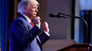 Дональд Трамп на митинге в Северной Каролине