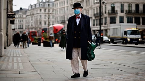 The survey raised questions over how many people believe conspiracy theories about COVID