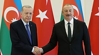 Cumhurbaşkanı Recep Tayyip Erdoğan ve Azerbaycan Devlet Başkanı İlham Aliyev