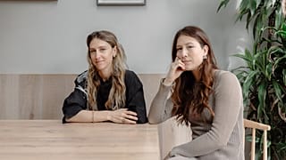 Sisters, business partners and next door neighbours - Christie and Rosanna Wollenburg