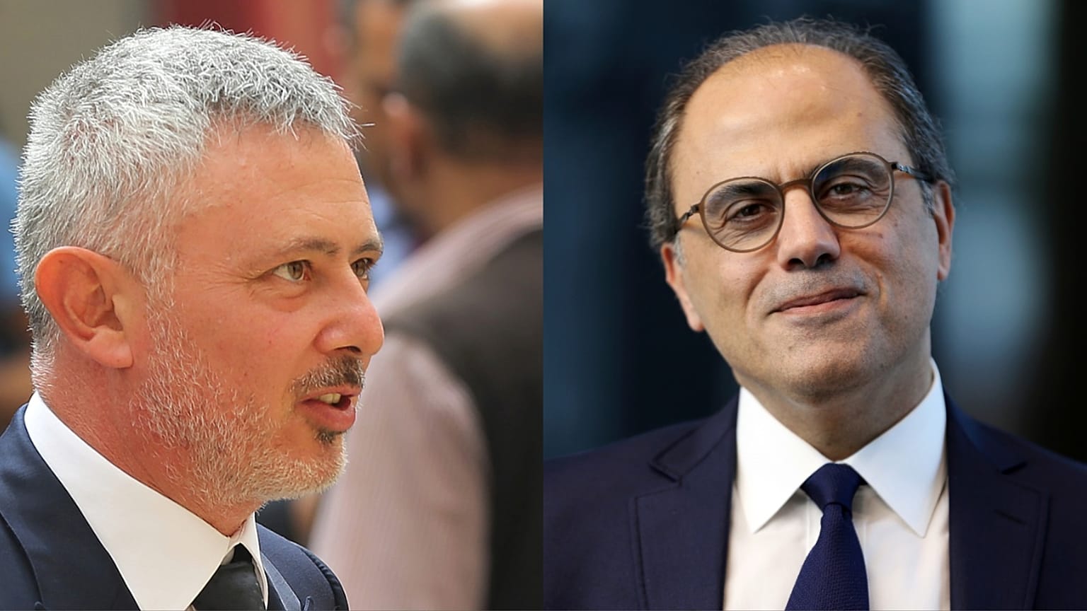  المرشحان لمنصب رئاسة الجمهورية سليمان فرنجية وجهاد أزعور