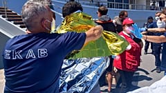 Griechenlands Küstenwache hatte am Mittwochmorgen 104 Menschen gerettet