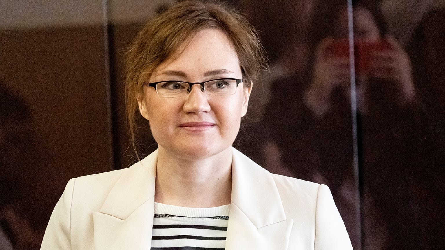 Lilia Chanisheva, una antigua colaboradora del líder opositor, Alexéi Navalni.