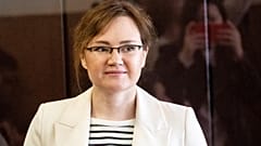 Lilia Chanisheva, una antigua colaboradora del líder opositor, Alexéi Navalni.