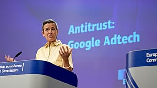 Margrethe Vestager, Comissária Europeia para a Concorrência, fala sobre o caso da Google esta quarta-feira
