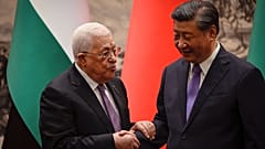 Mahmoud Abbas und Xi Jinping