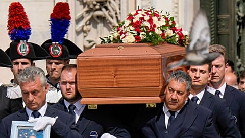 Berlusconi cenaze töreni