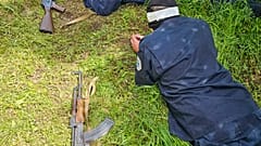 Das serbische Innenministerium veröffentlichte diese Aufnahme eines der festgenommenen kosovarischen Polizisten